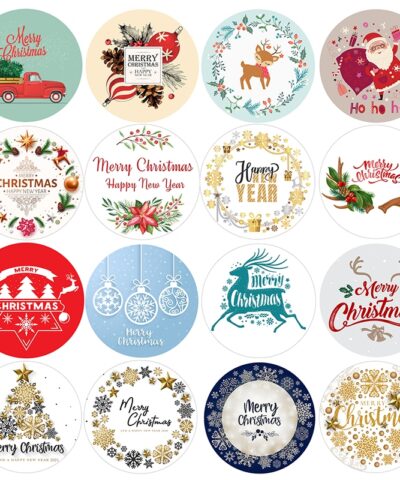 Merry Christmas Decor Stickers