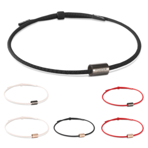 Health Fashion Sports Titanium Bio Silicone Necklace