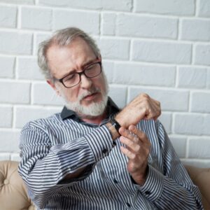 Health Germanium Bracelet Black Titanium Magnetic Therapy Bangles 5