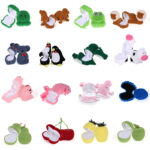 Lovely Velvet Gift Boxes Cute Animal Fruit Shape Cases for Jewelry Packaging 1