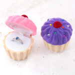 Lovely Cake Gift Box Velvet Jewelry Box Case 1