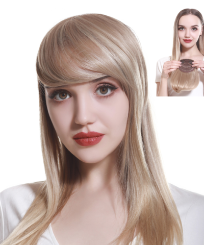 Synthetic Hair Bangs Clip In Fringe Wig Extensions Natural Hairpiece