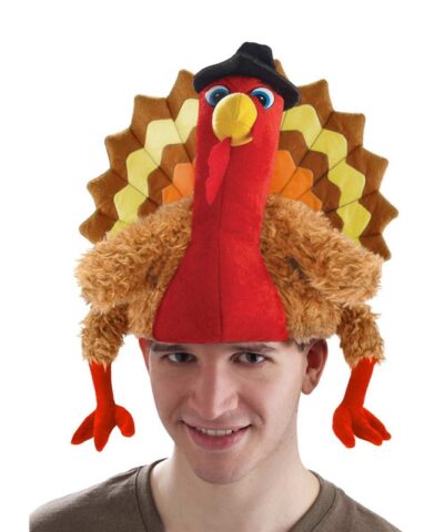 Funny Carnival Chicken Leg Hat Turkey Hat Thanksgiving Decoration