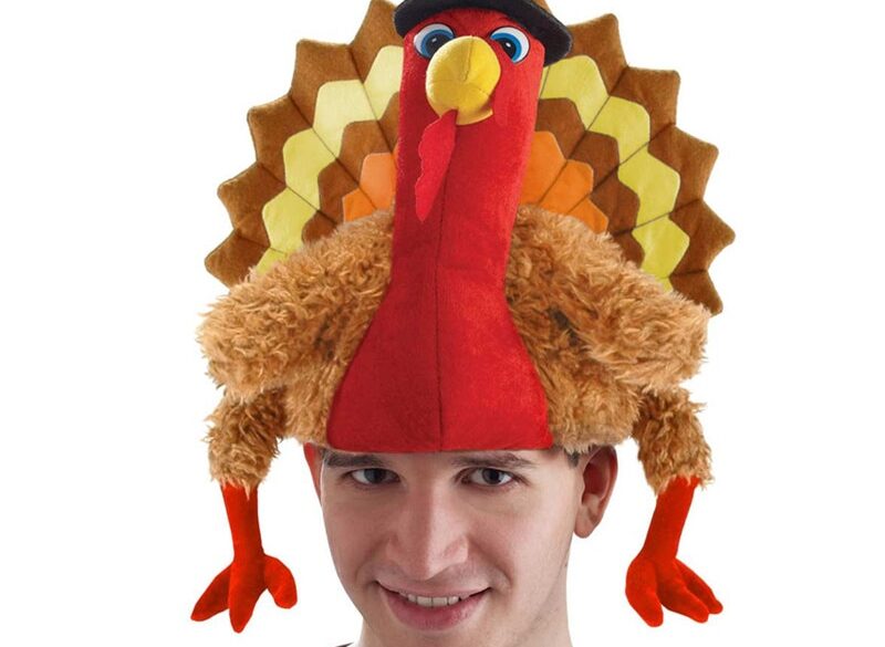 Funny Carnival Chicken Leg Hat Turkey Hat 1