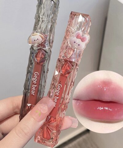 Mirror Lip Glaze Watery Lip Gloss Translucent Jelly Liquid Lipstick Waterproof
