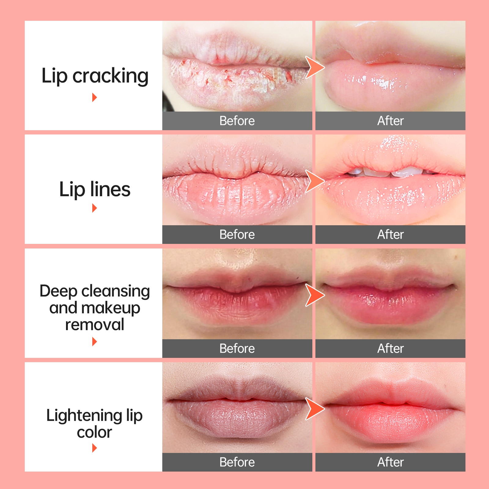 Bubble Lip Balm Lightening Dark Lip Mask Gloss Oil Exfoliating Clean Moisturizer 3