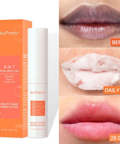 Bubble Lip Balm Lightening Dark Lip Mask Gloss Oil Exfoliating Clean Moisturizer