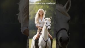 When life gives you a challenge...